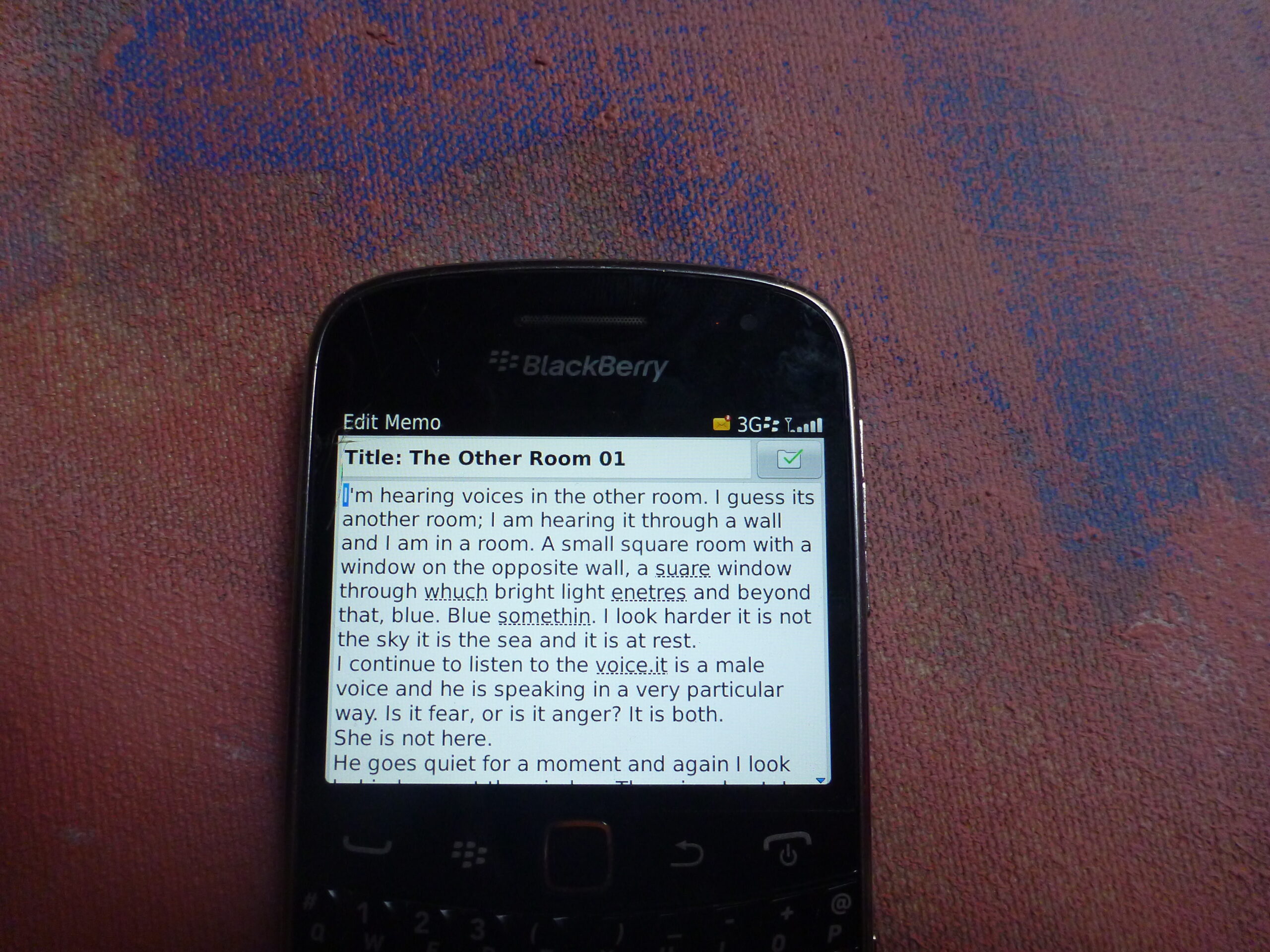 The Other Room. Blackberry