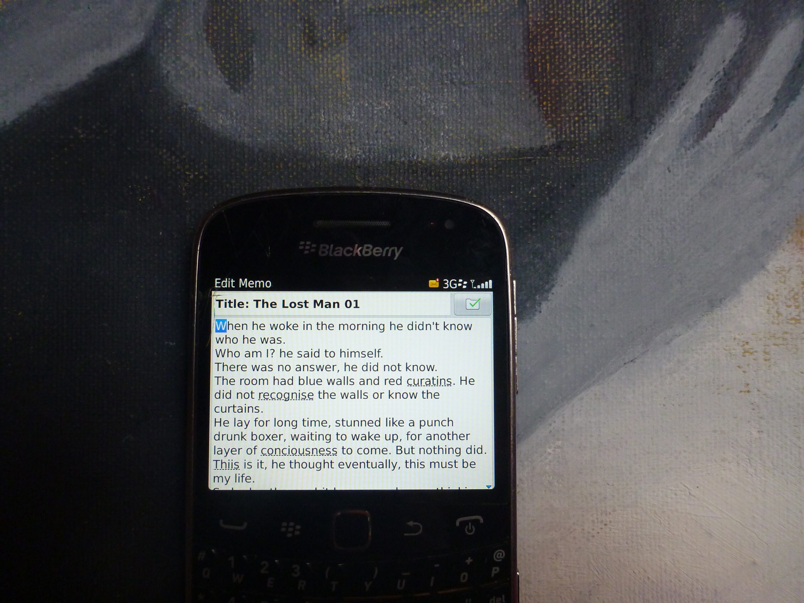 The Lost Man Blackberry