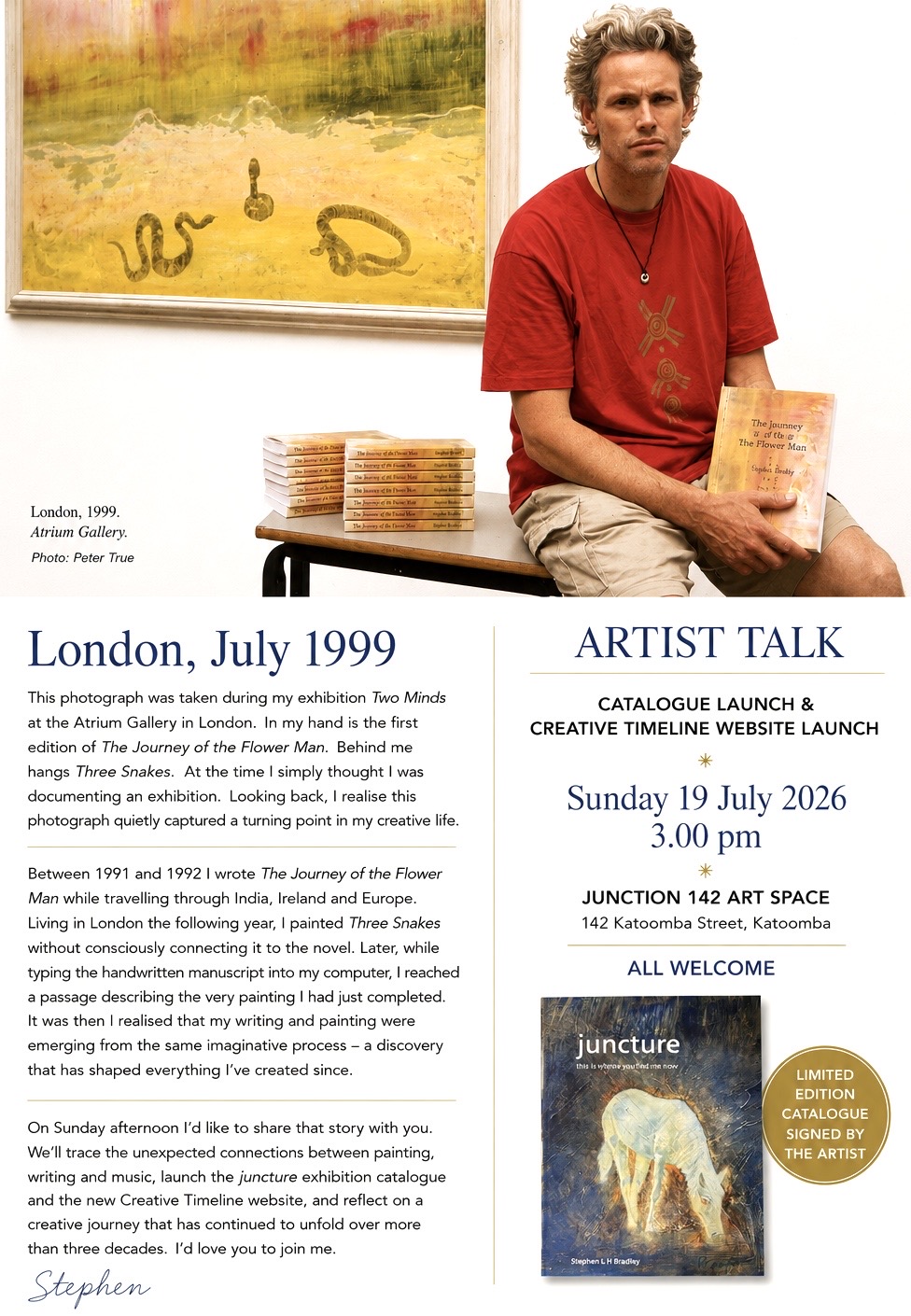 Artist Talk Flyer